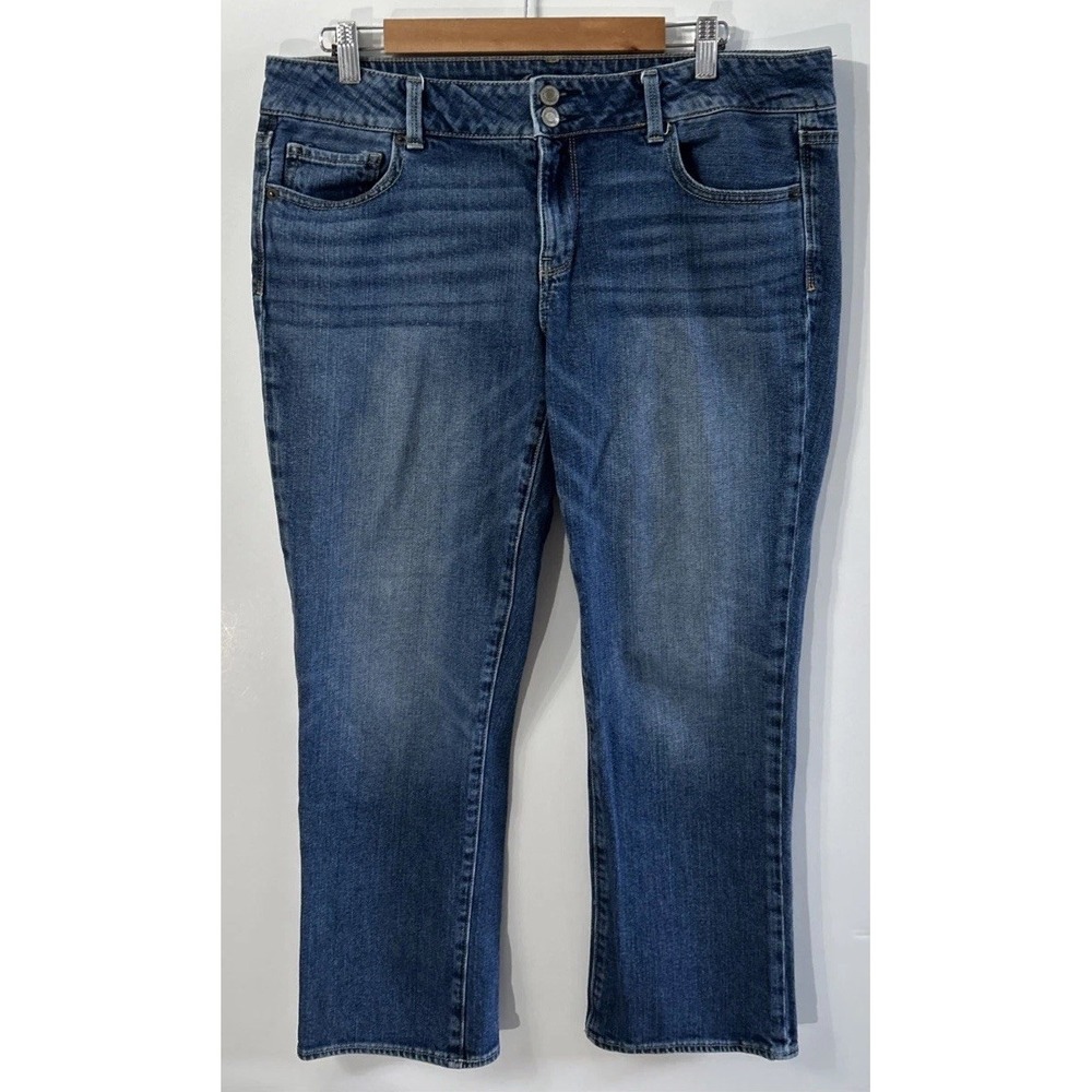 Women's American Eagle Artist Crop Jeans Stretch Sz 14 No Pilling
